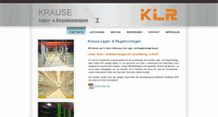 Desktop Screenshot of krause-montagen.de